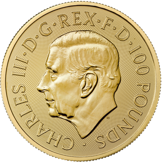Graded Gold Tudor Beasts Lion of England 2022 - Image 2