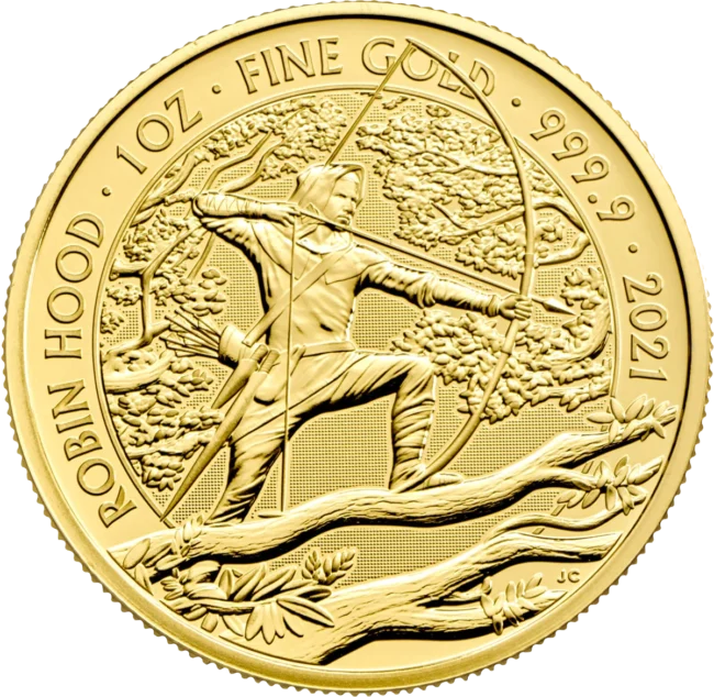 Graded Gold Myths and Legends Robin Hood 2021