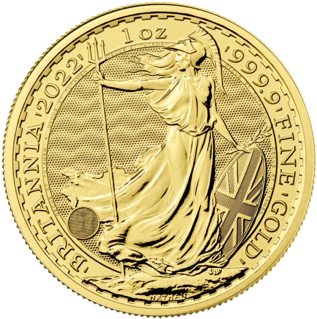 Graded Gold Britannia 2022