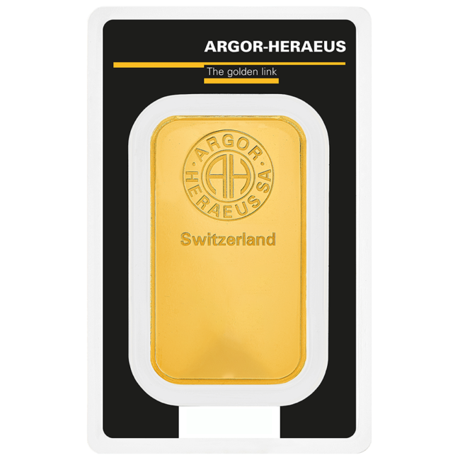 Gold Bars - Argor-Heraeus