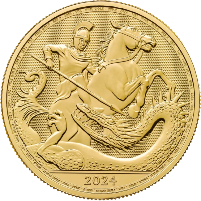 Graded Gold St. George and Dragon 2024