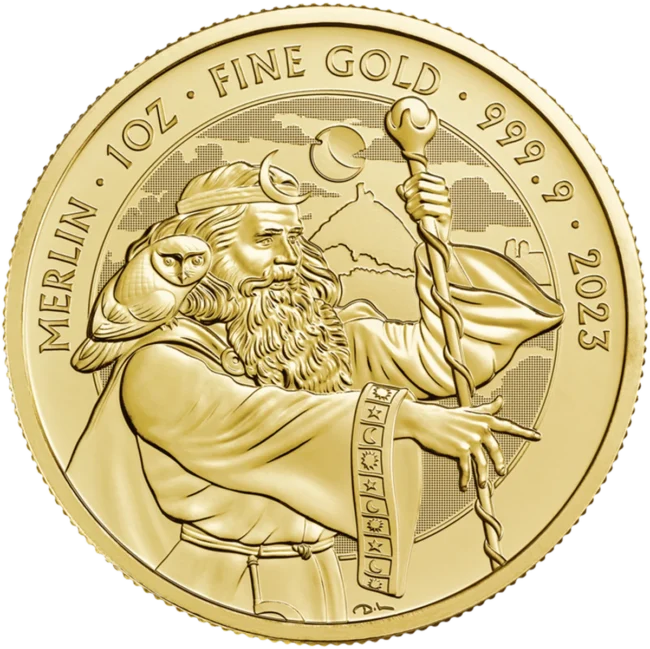 Graded Gold Myths and Legends Merlin 2023