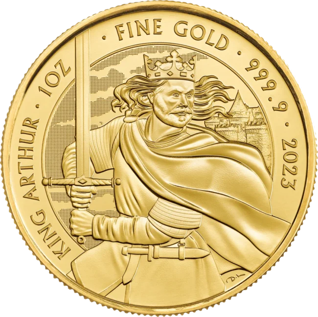 Graded Gold Myths and Legends King Arthur 2023