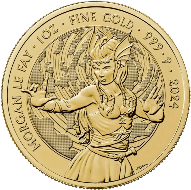 Graded Gold Myths and Legends Morgan le Fay 2024