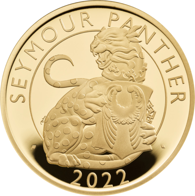 Graded Gold Tudor Beasts Seymour Panther 2022
