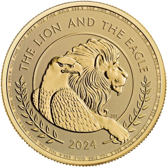 Graded Gold Lion and Eagle 2024