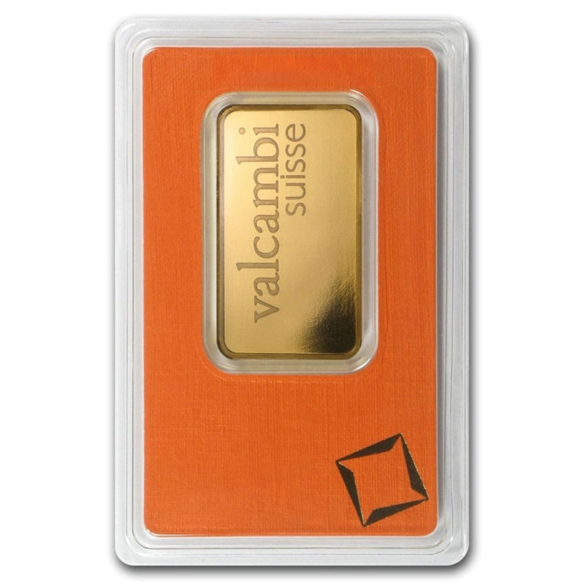 Gold Bars - Valcambi Suisse